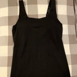 Soft Surroundings built in underwire bra tank top.